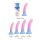Love to Love Utopia Dildolls Size S Rose/Violet/Blue 15,3 cm