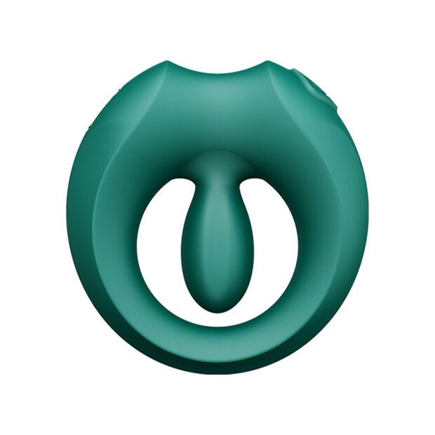 ZALO Apis Vibrationsring für Paare App gesteuert Grün Ø 3,2 cm