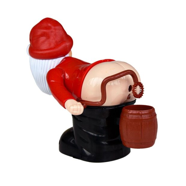 Santa Bubble Blower Weihnachtsmann mit Seifenblasenfunktion