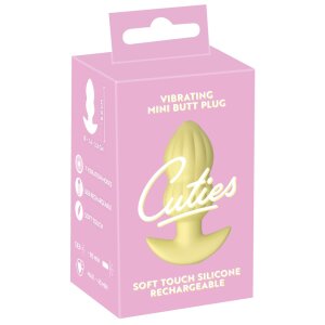 You2Toys Cuties Vibrating Plug Yellow