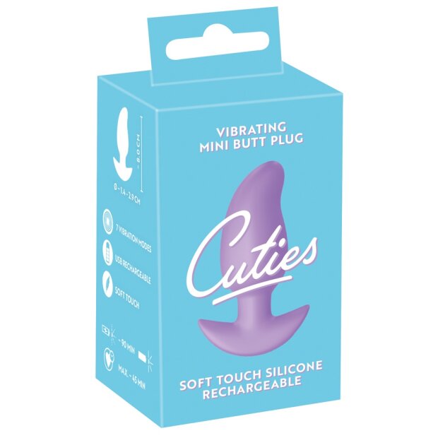 You2Toys Cuties Vibrating Plug Purple