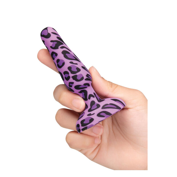 B-Vibe Novice Leopard Anal Plug