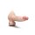B-Vibe Slipskin Realistic Silicone Dildo 8 Inch Girthy Cream
