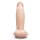 B-Vibe Slipskin Realistic Silicone Dildo 8 Inch Girthy Cream