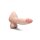 B-Vibe Slipskin Realistic Silicone Dildo 9 Inch Girthy Cream