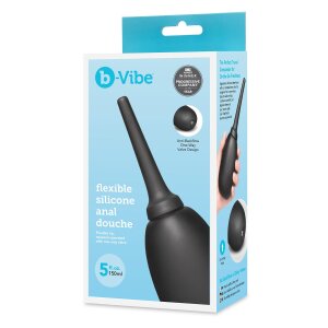 B-Vibe Douche anale en silicone flexible