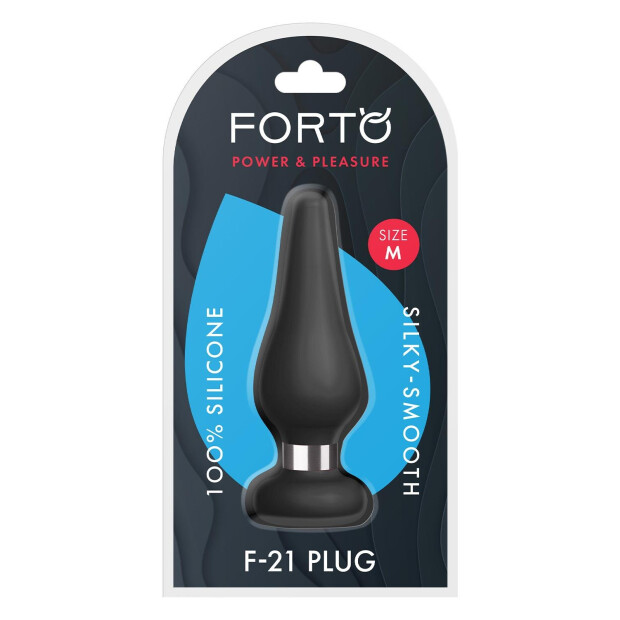 Forto F-21 Tear Drop Medium Schwarz