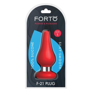 Forto F-21 Tear Drop Large Red
