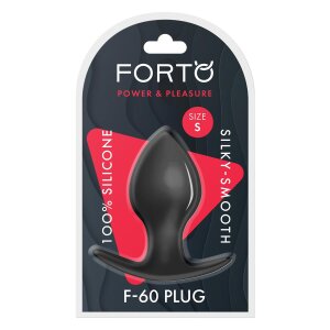 Forto F-60 Spade Plug Small Black