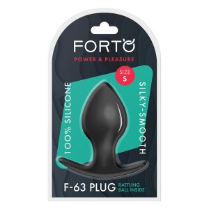 Forto F-63 Rattler Spade Plug Small Schwarz