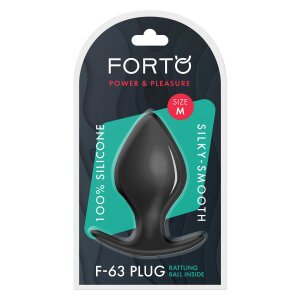 Forto F-63 Rattler Spade Plug Medium Black