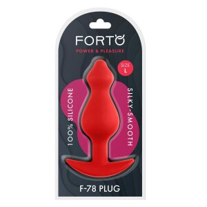 Forto F-78 Pointee Plug Large Red