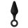 Forto F-10 Silicone Plug W/ Pull Ring Small Noir