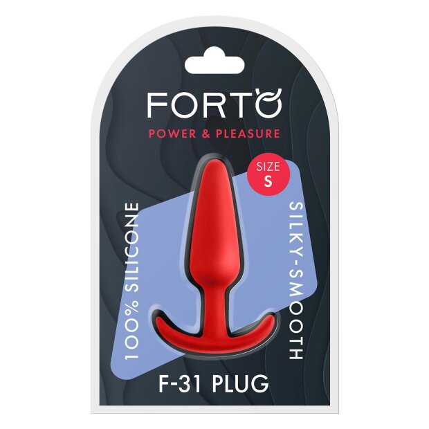 Forto F-31 Plug Small Red