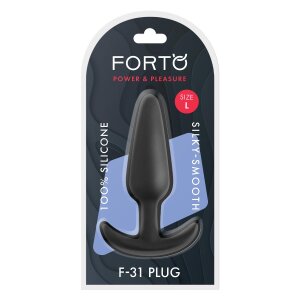 Forto F-31 Plug Large Black