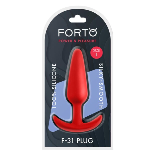 Forto F-31 Plug Large Red