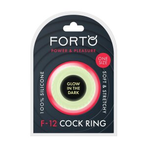 Forto F-12 C-Ring Glow in the Dark Yellow Ø 3.4 cm