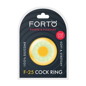 Forto F-25 C-Ring Glow in the Dark Yellow Ø 2.3 cm