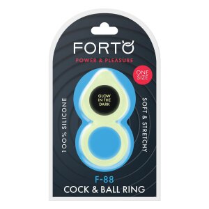 Forto F-88 Double Ring Yellow Glow in the Dark