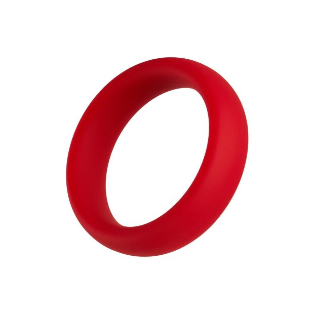 Forto F-64 Ring Wide Large Red Ø 5 cm