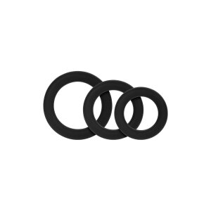 Forto F-61 3 Piece C-Ring Set Black