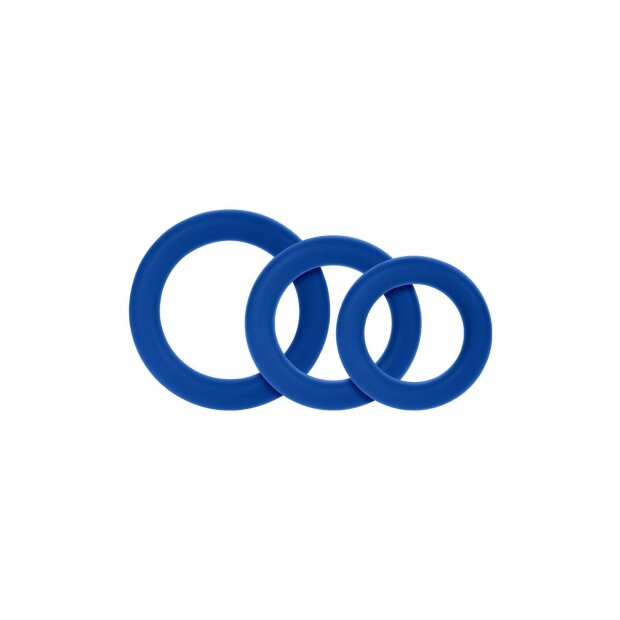 Forto F-61 3 Piece C-Ring Set Blue