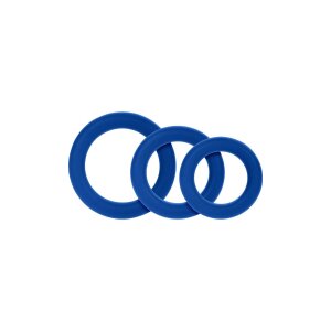 Forto F-61 3 Piece C-Ring Set Blue