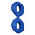 Forto F-81 Double Ring Blue Ø 1.8 cm