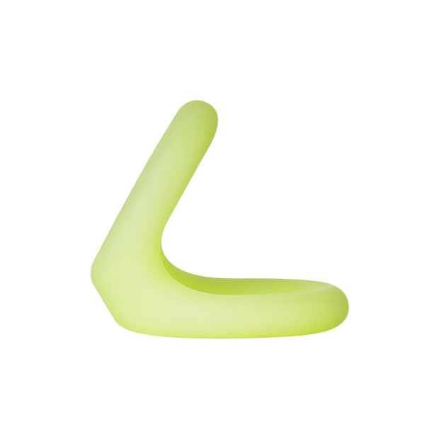 Forto F-22 D Ring Medium Weiß Glow in the Dark