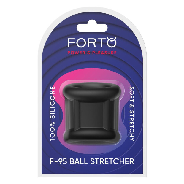 Forto F-95 Tubular Ball Stretcher Black