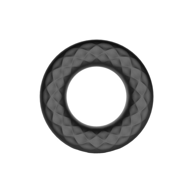Forto F-15 Vibrating Cockring Black