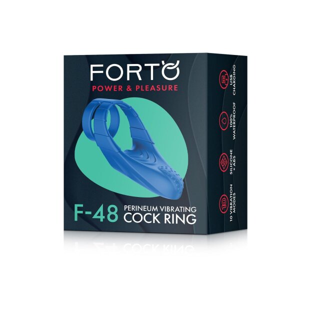 Forto F-48 Vibrating Double C-Ring Blue