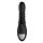 Forto Ribbed Pro Anal Vibrator Black