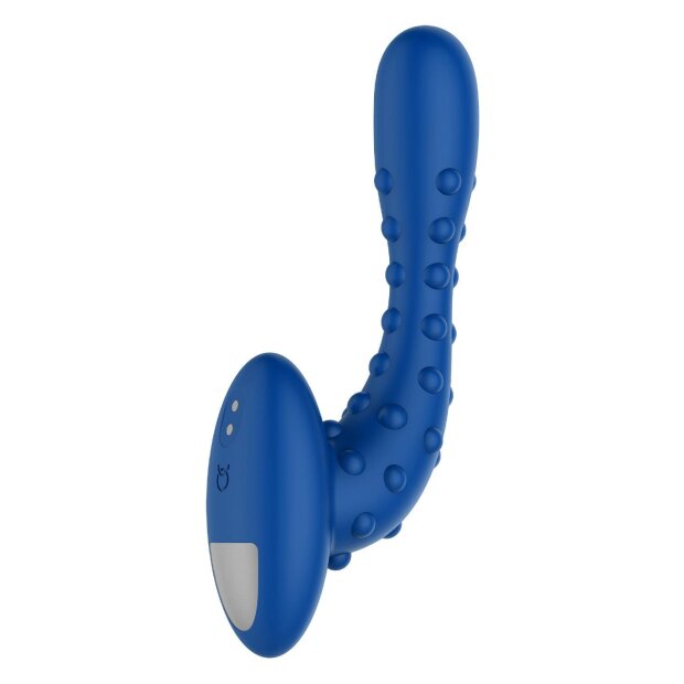 Forto Studded Pro Anal Vibrator Blue