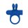 Forto Bunny Vibrating Penis Ring Blue