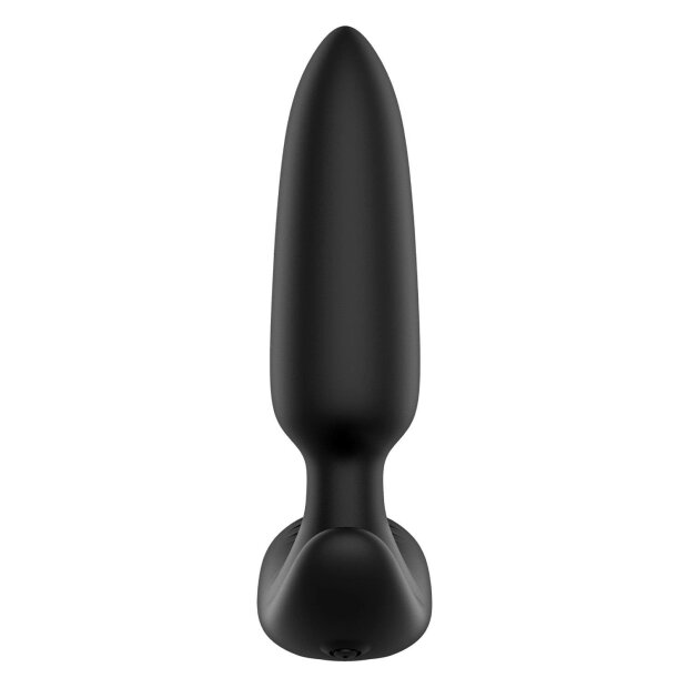 Forto Plug Anal Vibrant avec Télécommande Noir