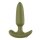 Forto Vibrating Anal Plug with Remote Control Green