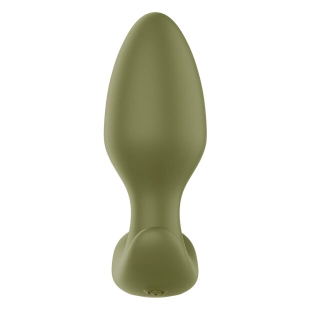 Forto Vibrating Anal Plug Green