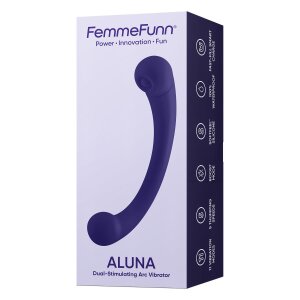 FemmeFunn Aluna Dual Stimulating Vibrator Violet
