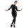 Latex Catsuit schwarz XS