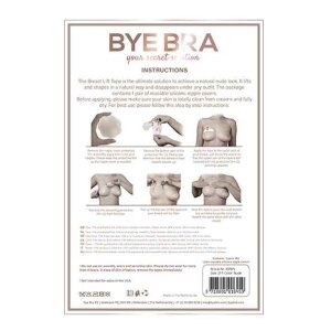 Bye Bra Breast Lift & Fabric Nipple Covers D-F