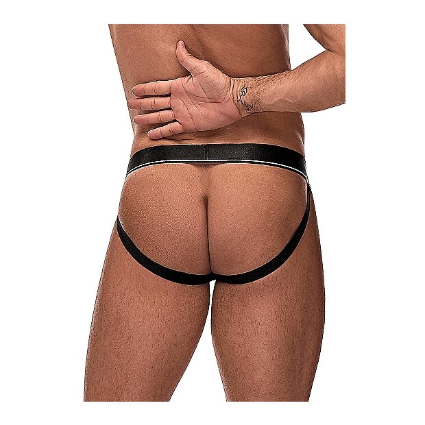 Cock Ring Jock Black S/M