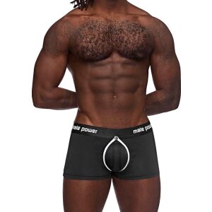 Shorts with circle cut out black S