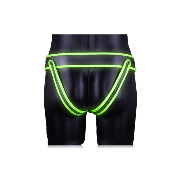 Striped Jockstrap Glow in the Dark S/M