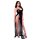 Baci 2Pc Mesh Gown and Gstring Set L/M