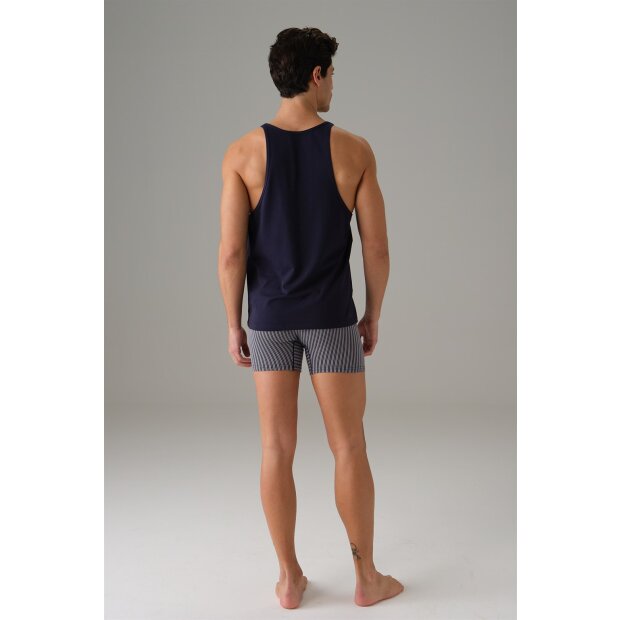 Doreanse Herren Baumwolle Schwimmer Sport Tank Top Black XXL