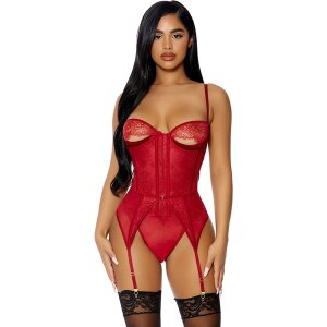 Forplay Peek Show Body Set rot XL