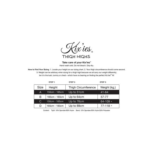 Kixies Claudia halterlose Strümpfe großes Netz Muster rot L