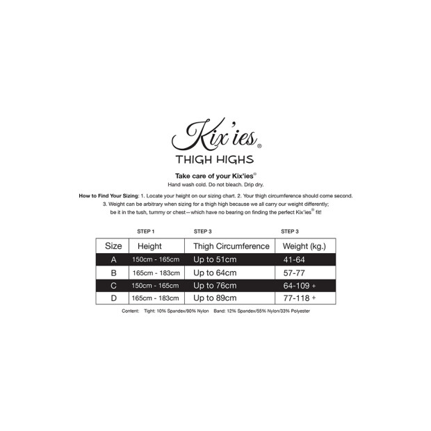 Kixies Grace halterlose Strümpfe mehrfarbig kariert rot M