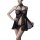 GREY VELVET 2-piece set (negligee, panty) XXL/3XL